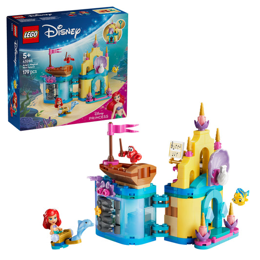 LEGO Disney Princess 43285 Arielles Magisches Mini-Schloss