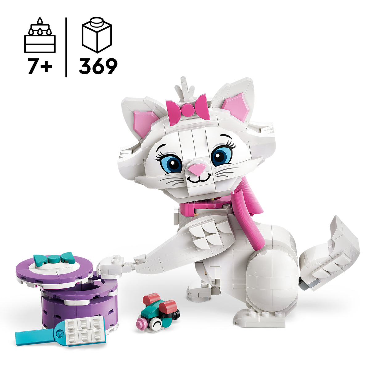 LEGO Disney 43286 Aristocats: Bezaubernde Marie
