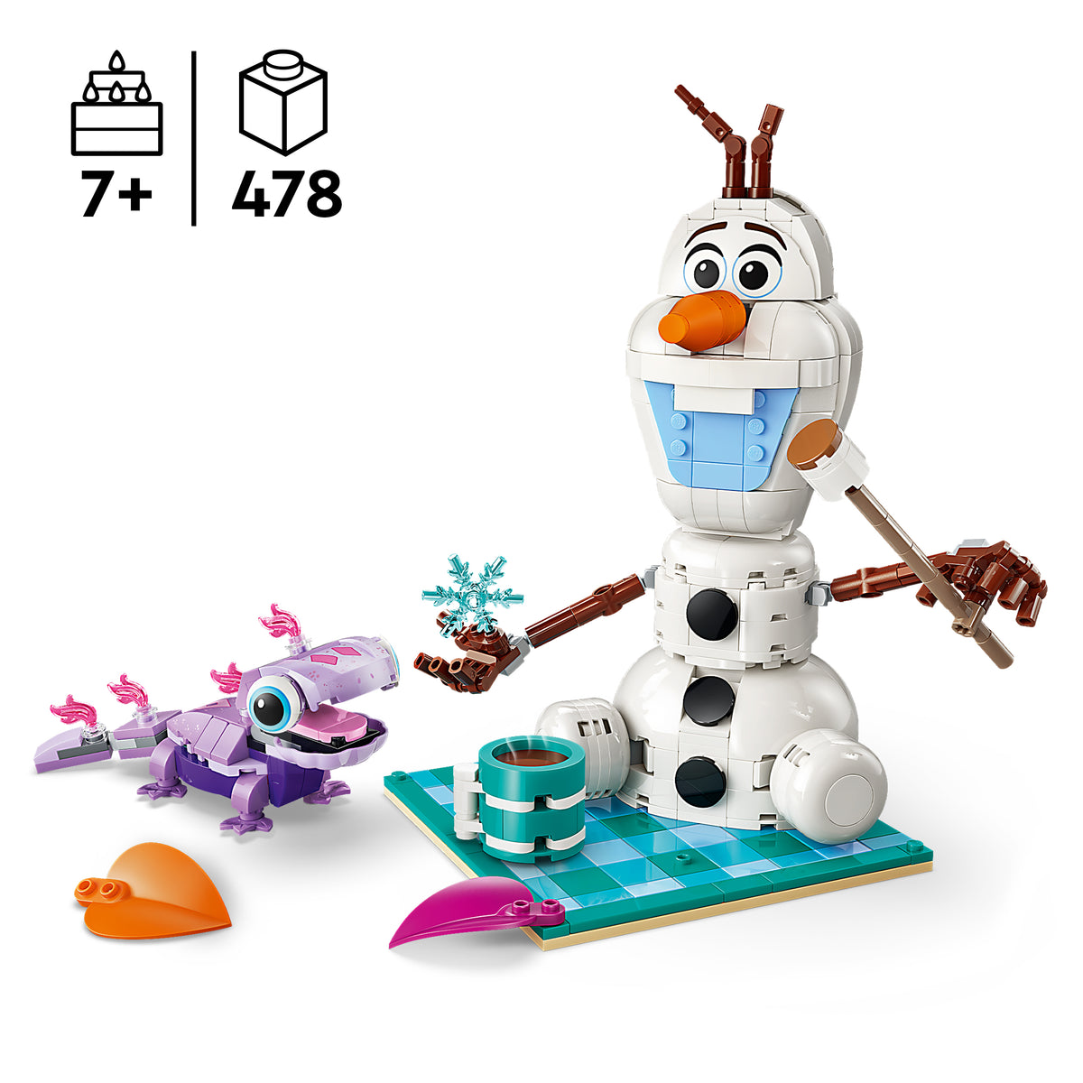 LEGO Disney Frozen 43287 Picknickspaß mit Olaf und Bruni