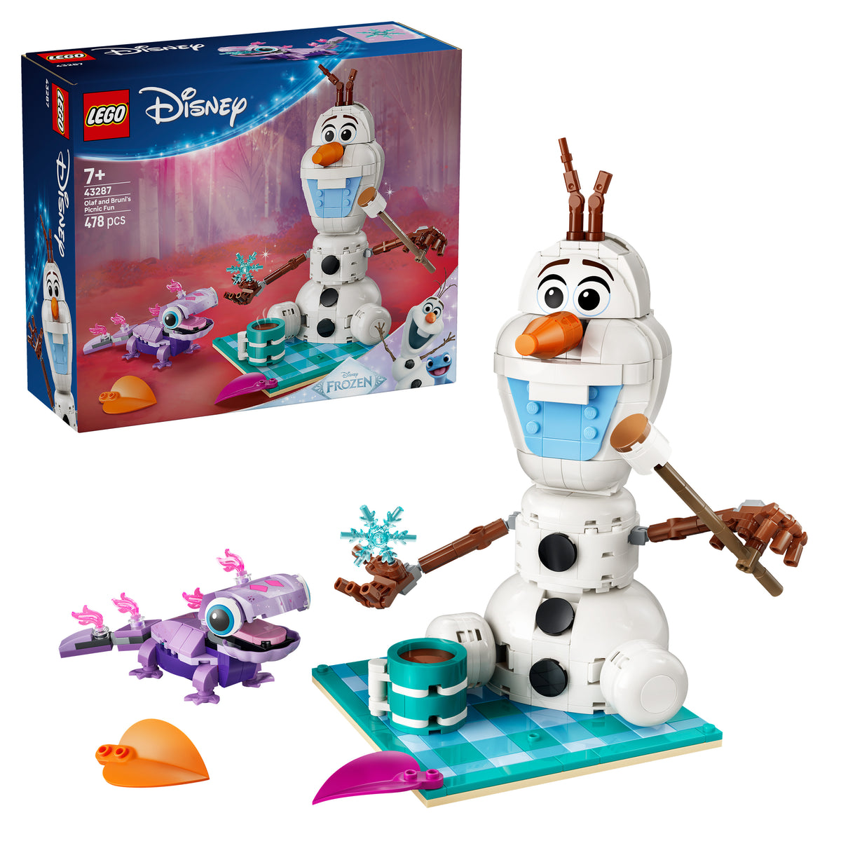 LEGO Disney Frozen 43287 Picknickspaß mit Olaf und Bruni