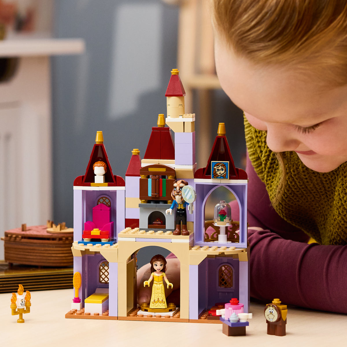 LEGO Disney Princess 43289 Das verzauberte Schloss von Belle und dem Biest