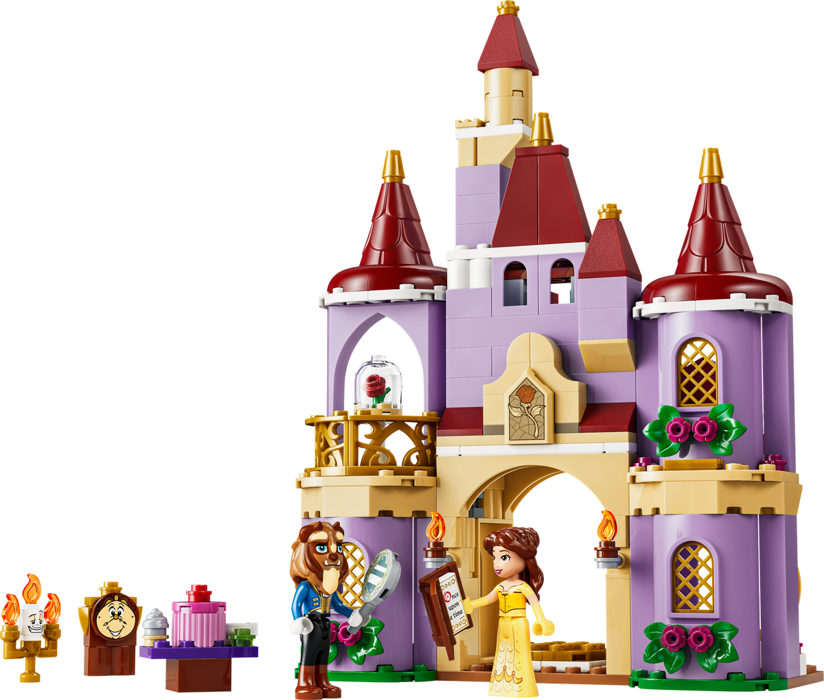 LEGO Disney Princess 43289 Das verzauberte Schloss von Belle und dem Biest
