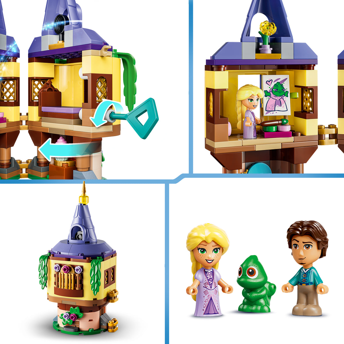 LEGO Disney Princess 43294 Rapunzels Mini-Turm