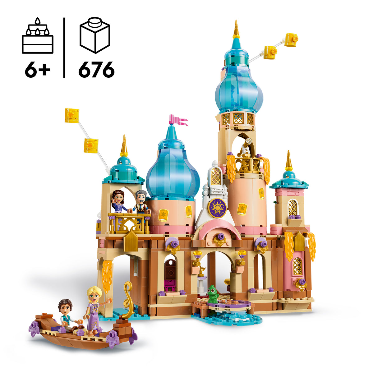 LEGO Disney Princess 43297 Rapunzels Schloss