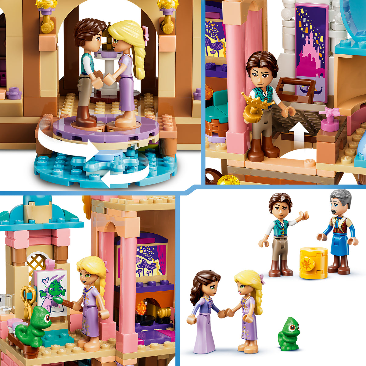 LEGO Disney Princess 43297 Rapunzels Schloss