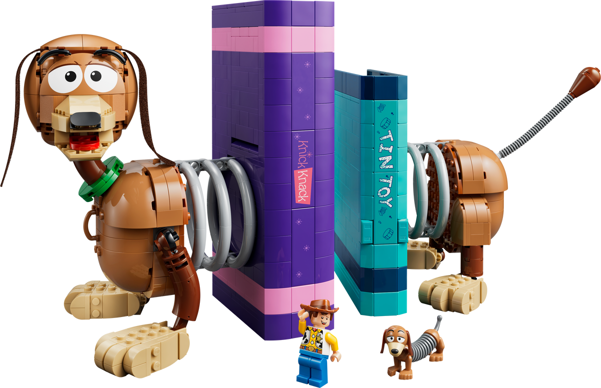 LEGO Disney und Pixar 43301 Toy Story: Slinky-Buchstützen
