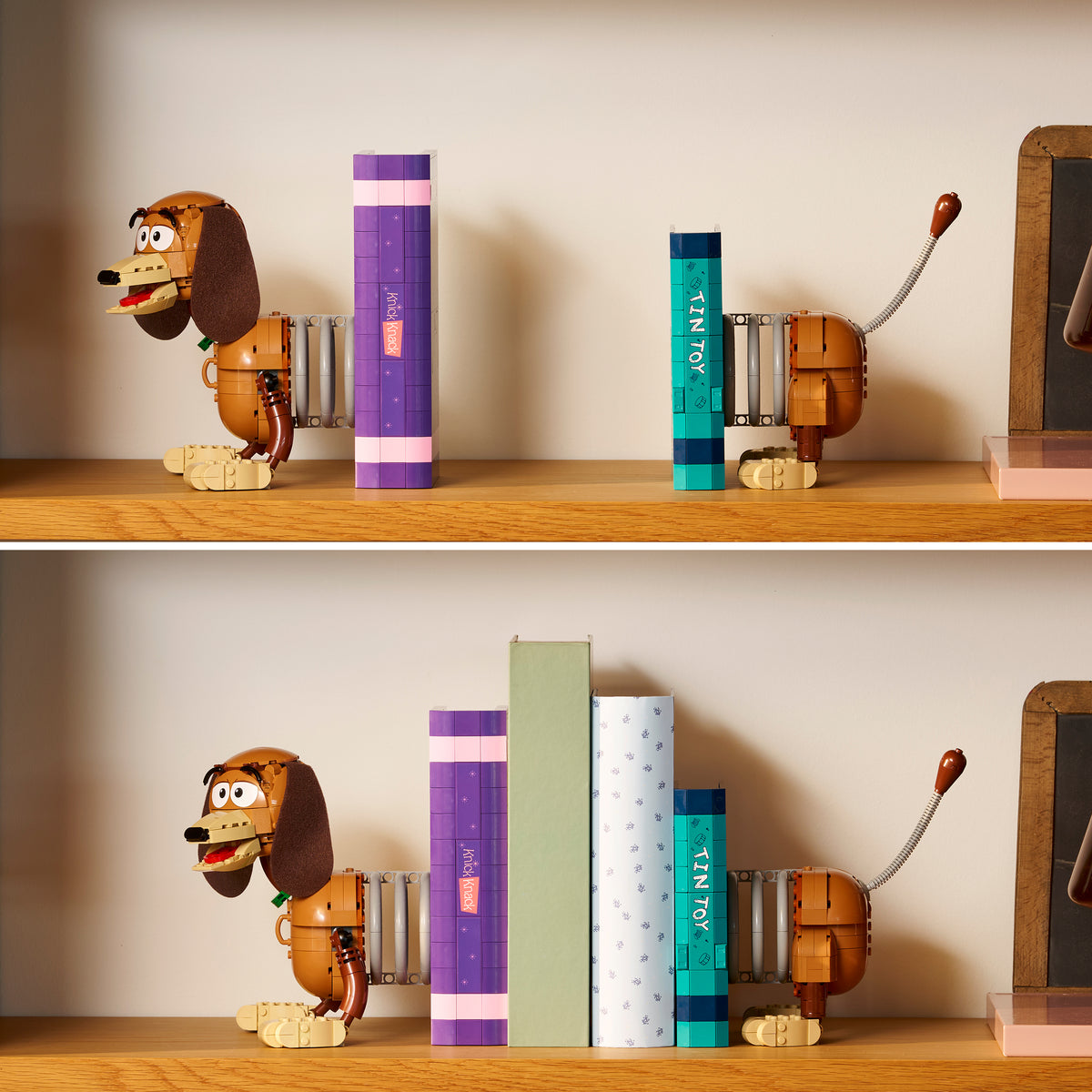 LEGO Disney und Pixar 43301 Toy Story: Slinky-Buchstützen