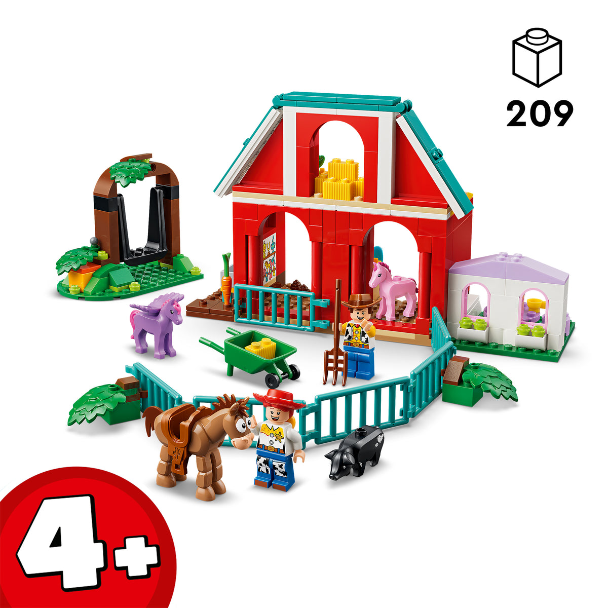 LEGO Disney und Pixar 43304 Toy Story 5 Blazes Pferderanch