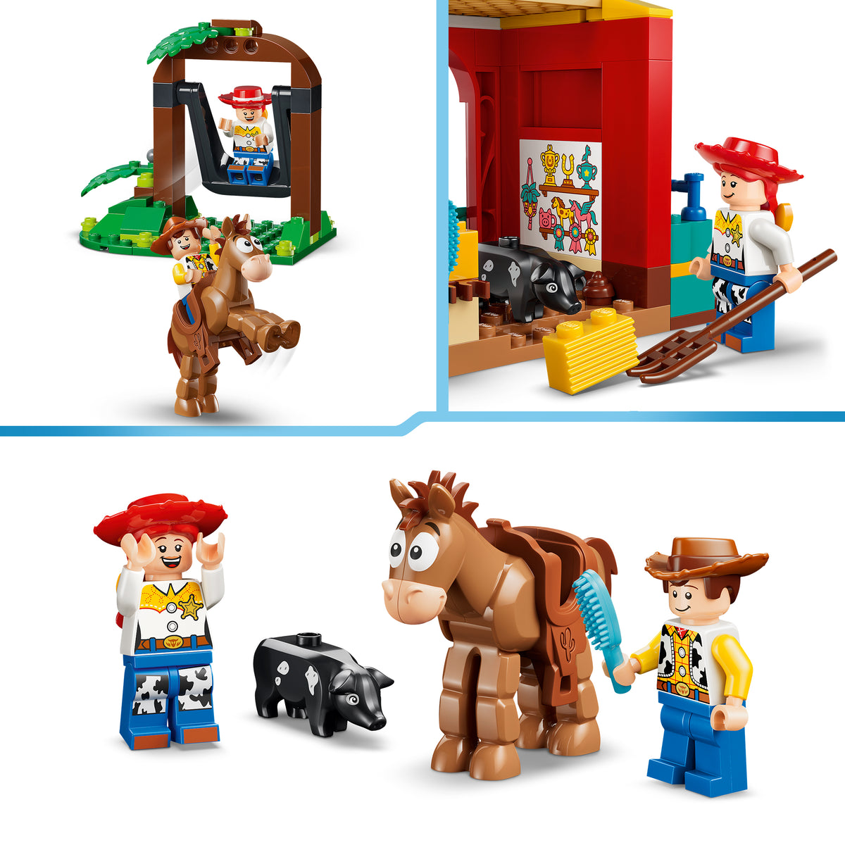 LEGO Disney und Pixar 43304 Toy Story 5 Blazes Pferderanch