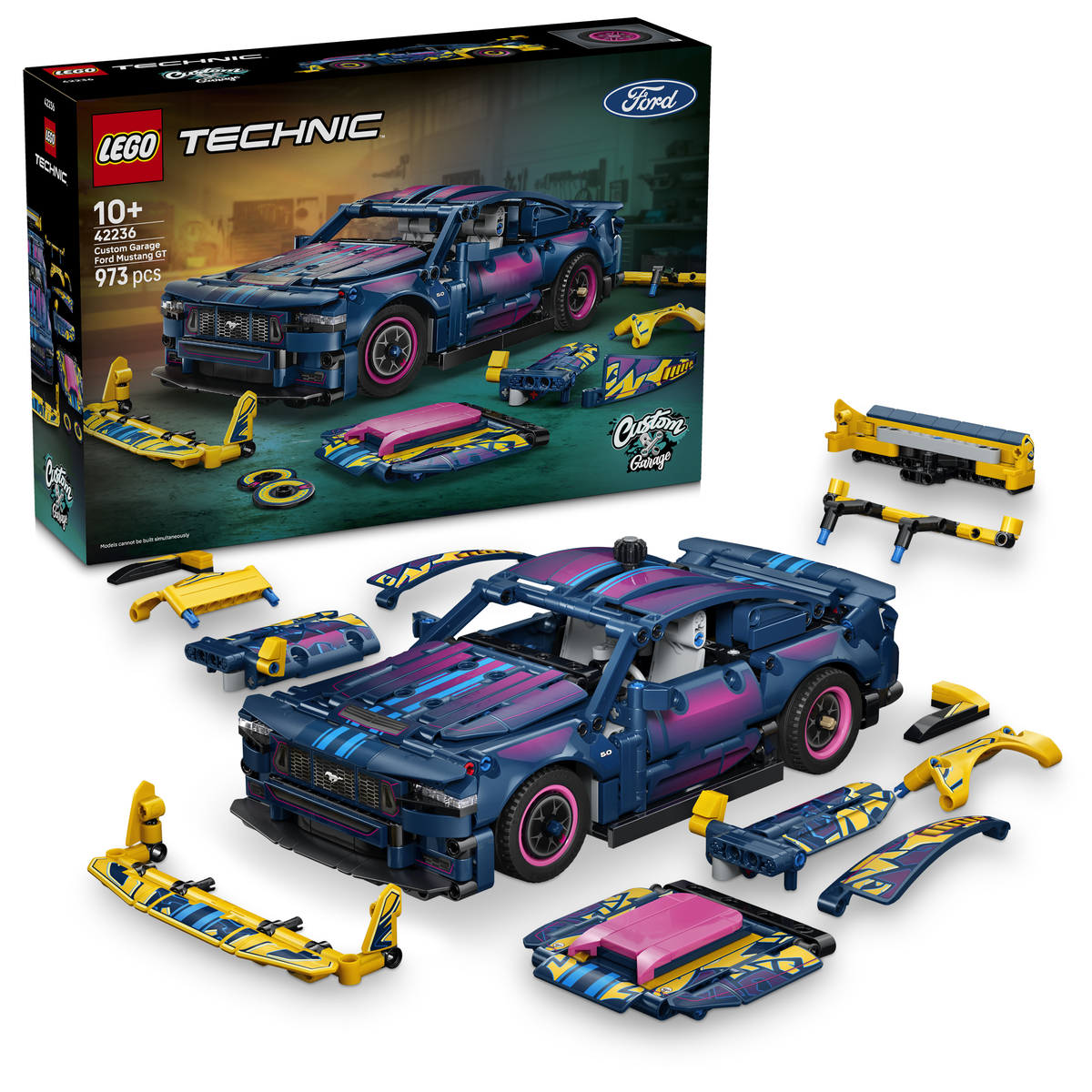LEGO Technic 42236 Ford Mustang GT Auto aus der Tuning-Werkstatt