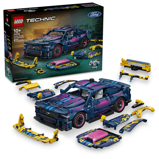 LEGO Technic 42236 Ford Mustang GT Auto aus der Tuning-Werkstatt