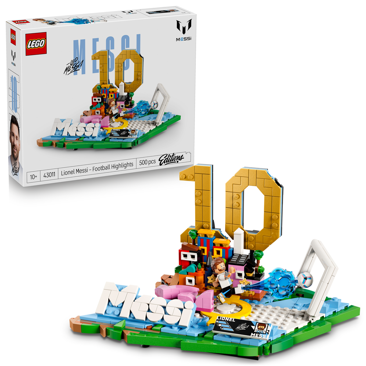 LEGO Editions 43011 Lionel Messi - Fußball-Highlights