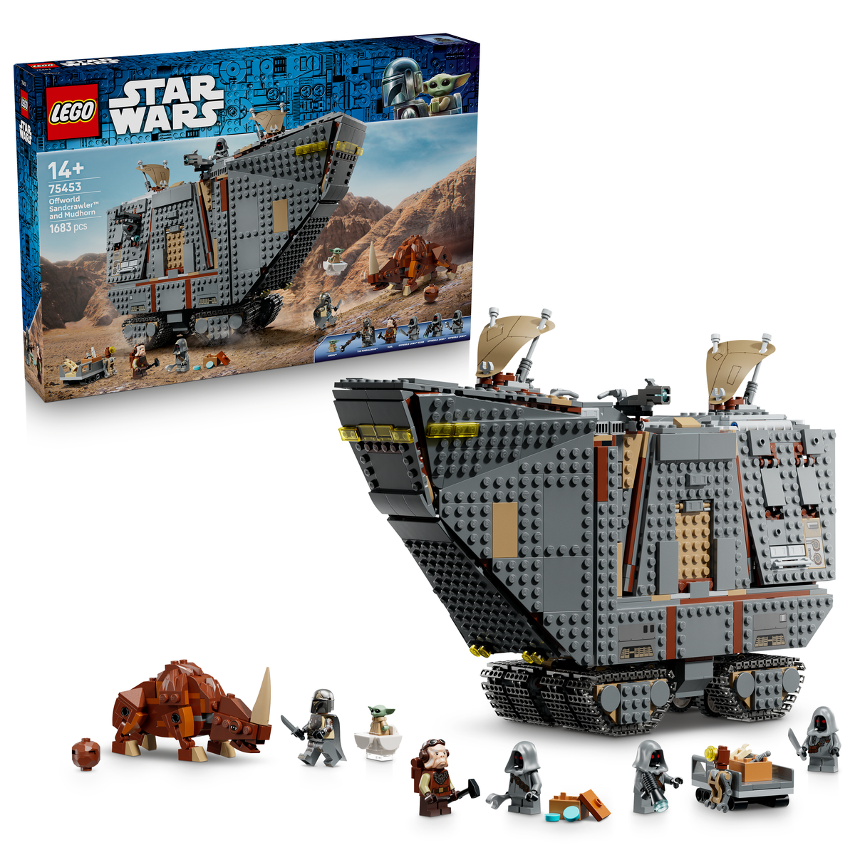 LEGO Star Wars 75453 Offworld Sandkrawler und Schlammhorn