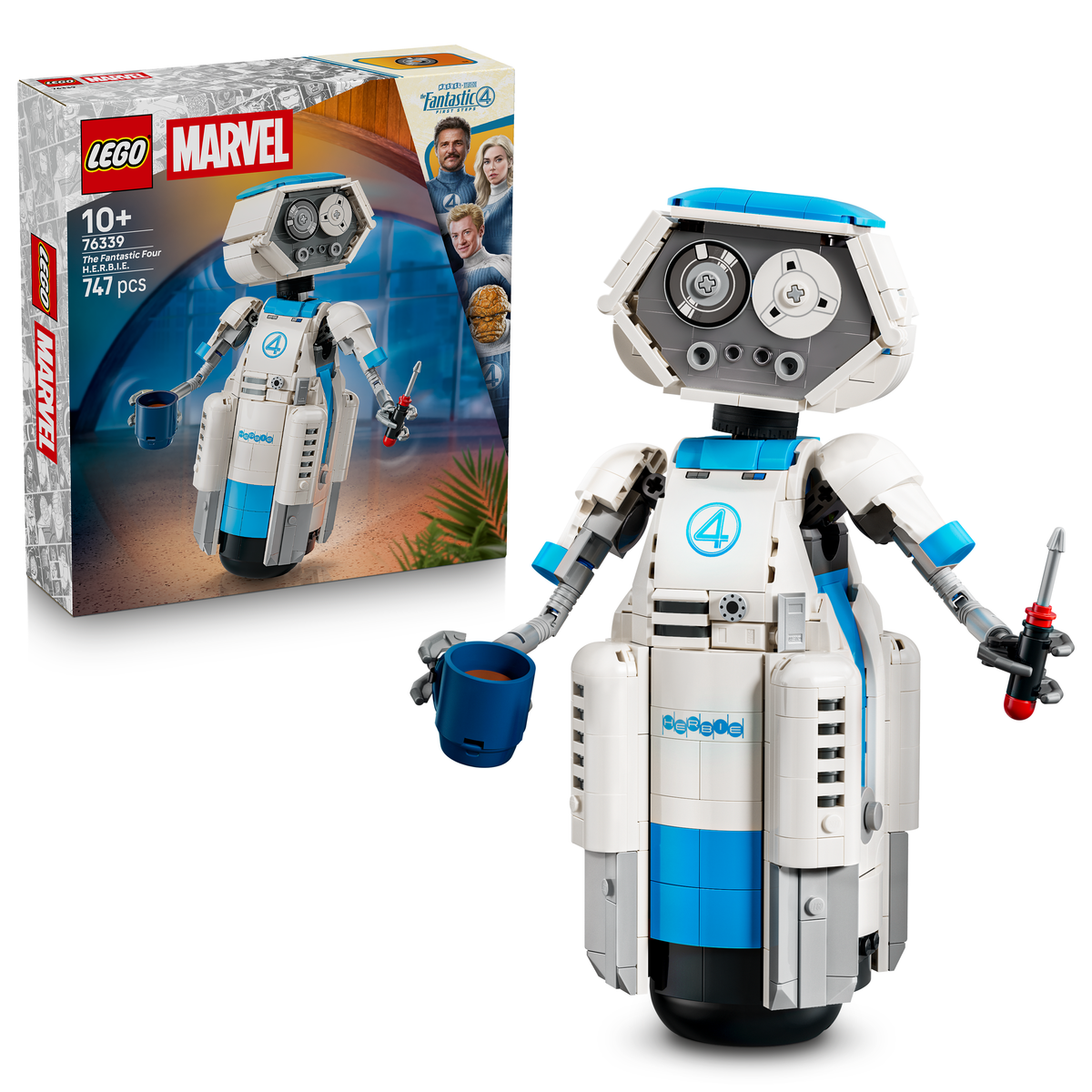 LEGO Marvel 76339 The Fantastic Four H.E.R.B.I.E.