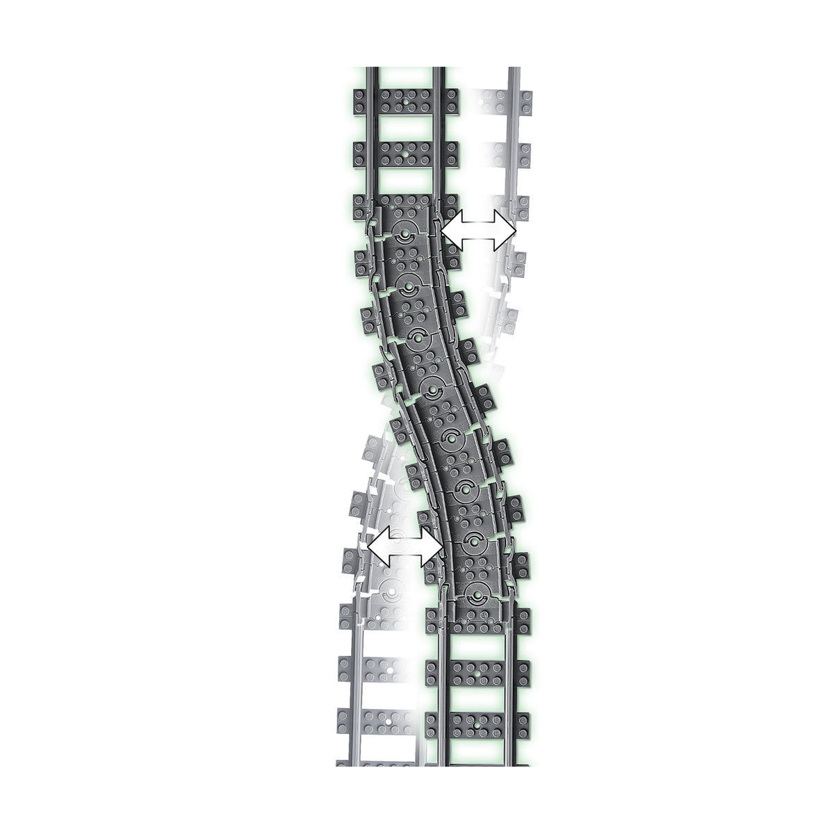 LEGO City 60205 Schienen