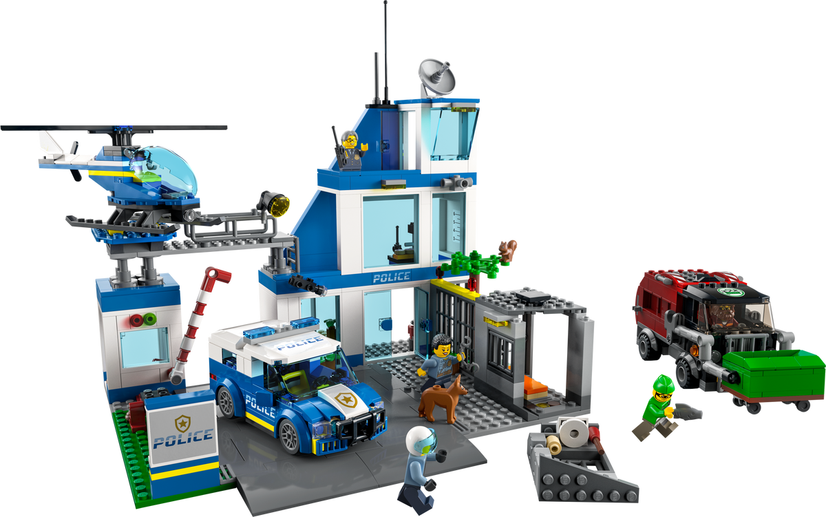 LEGO City 60316 Polizeistation mit Polizeiauto