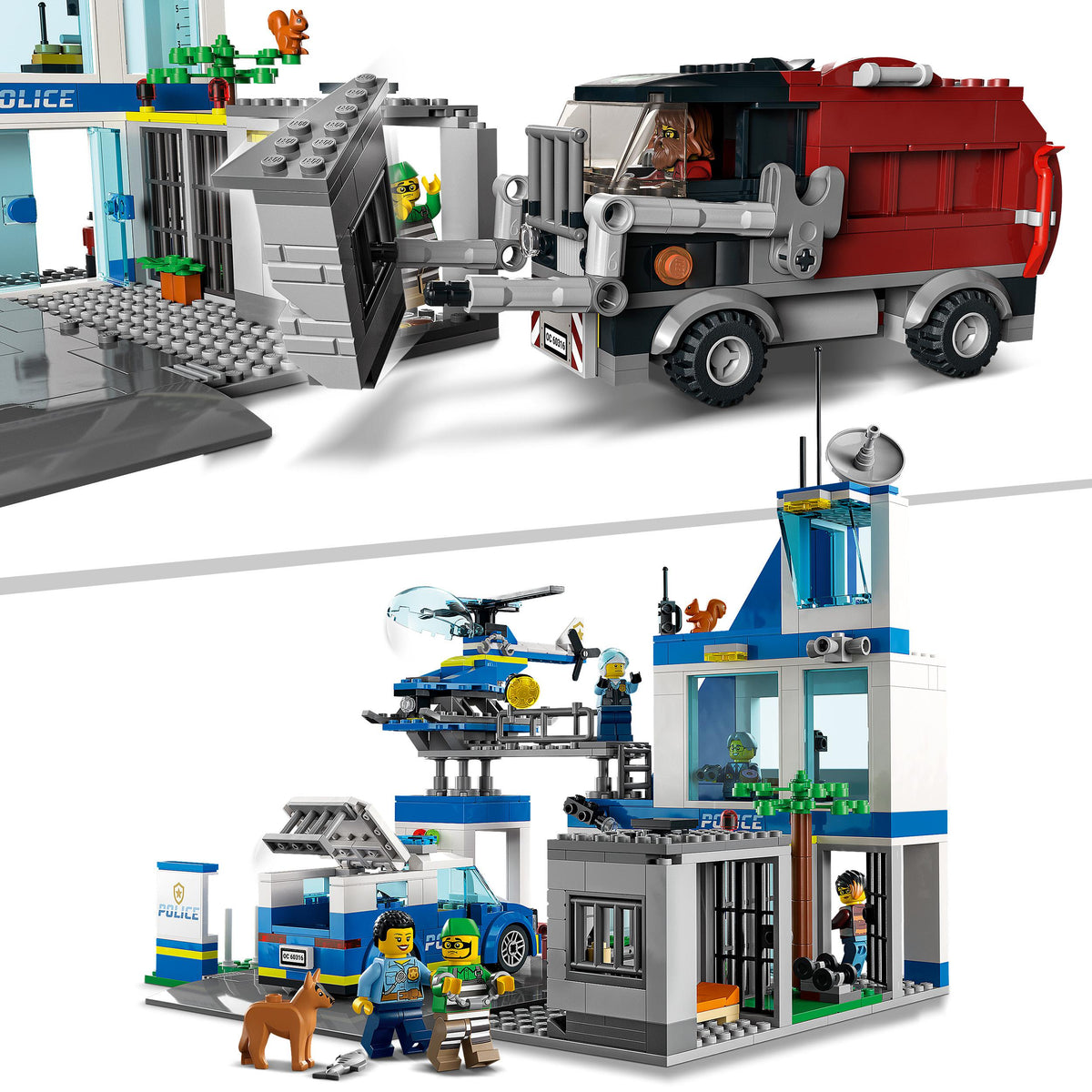 LEGO City 60316 Polizeistation mit Polizeiauto