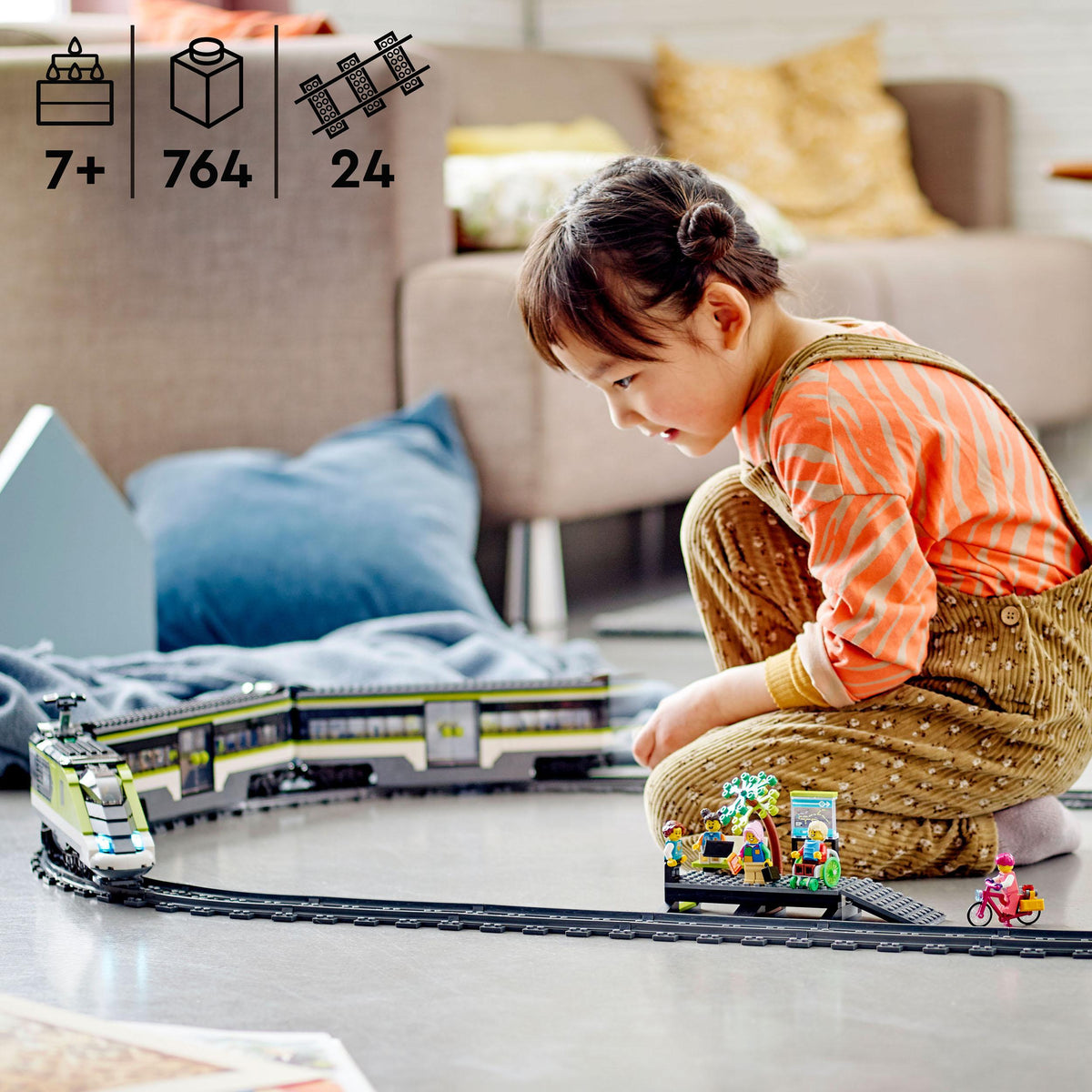LEGO City 60337 Personen-Schnellzug