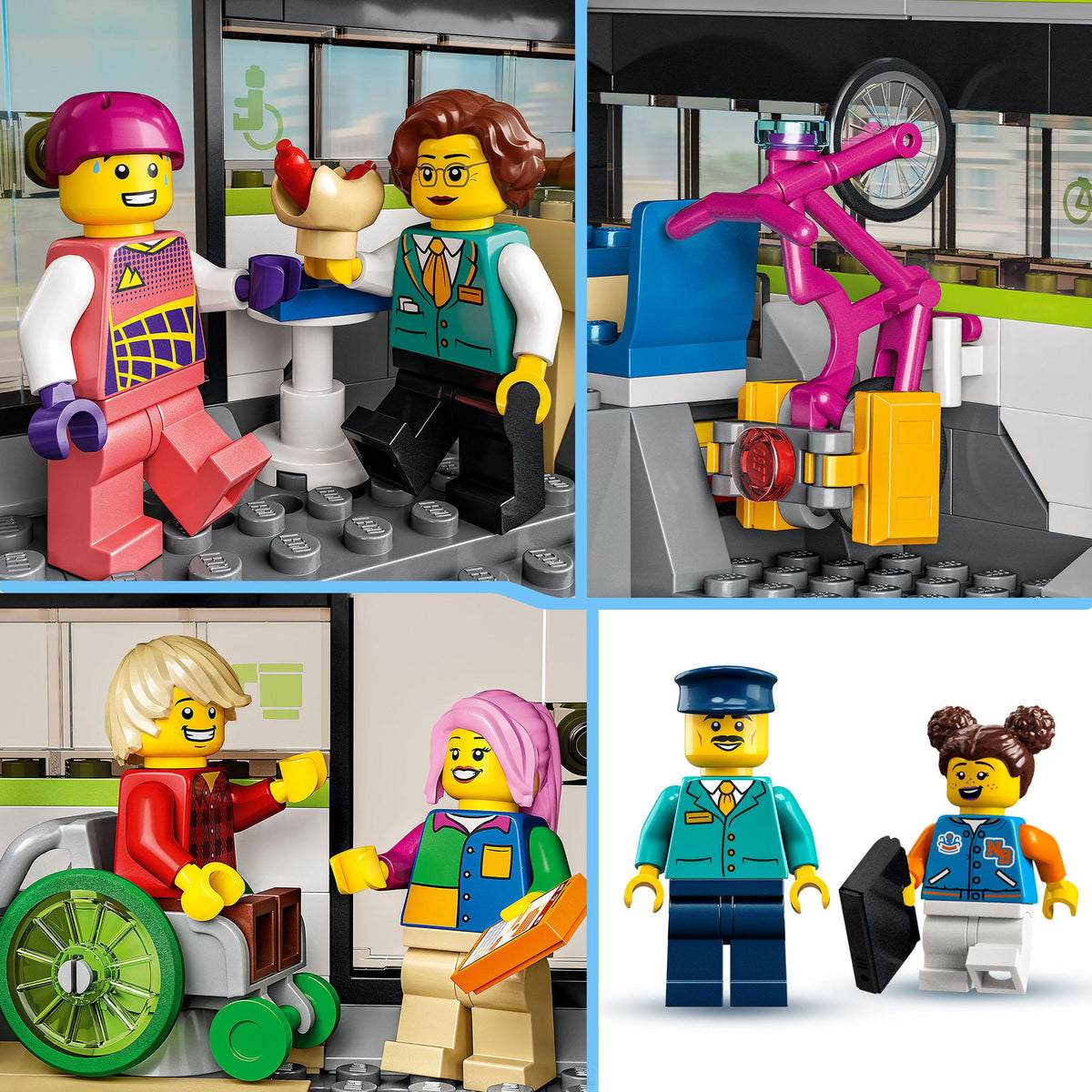 LEGO City 60337 Personen-Schnellzug
