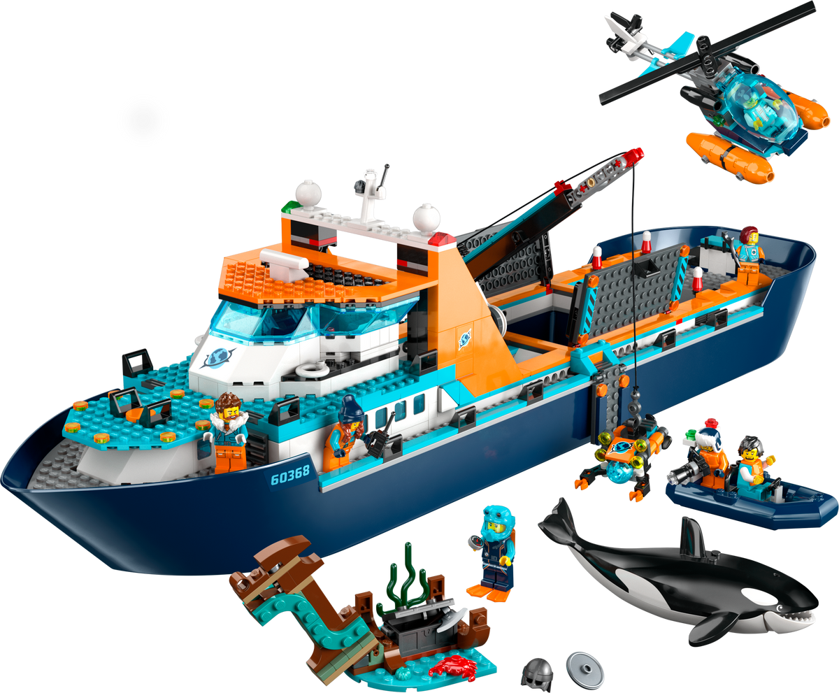 LEGO City 60368 Arktis-Forschungsschiff