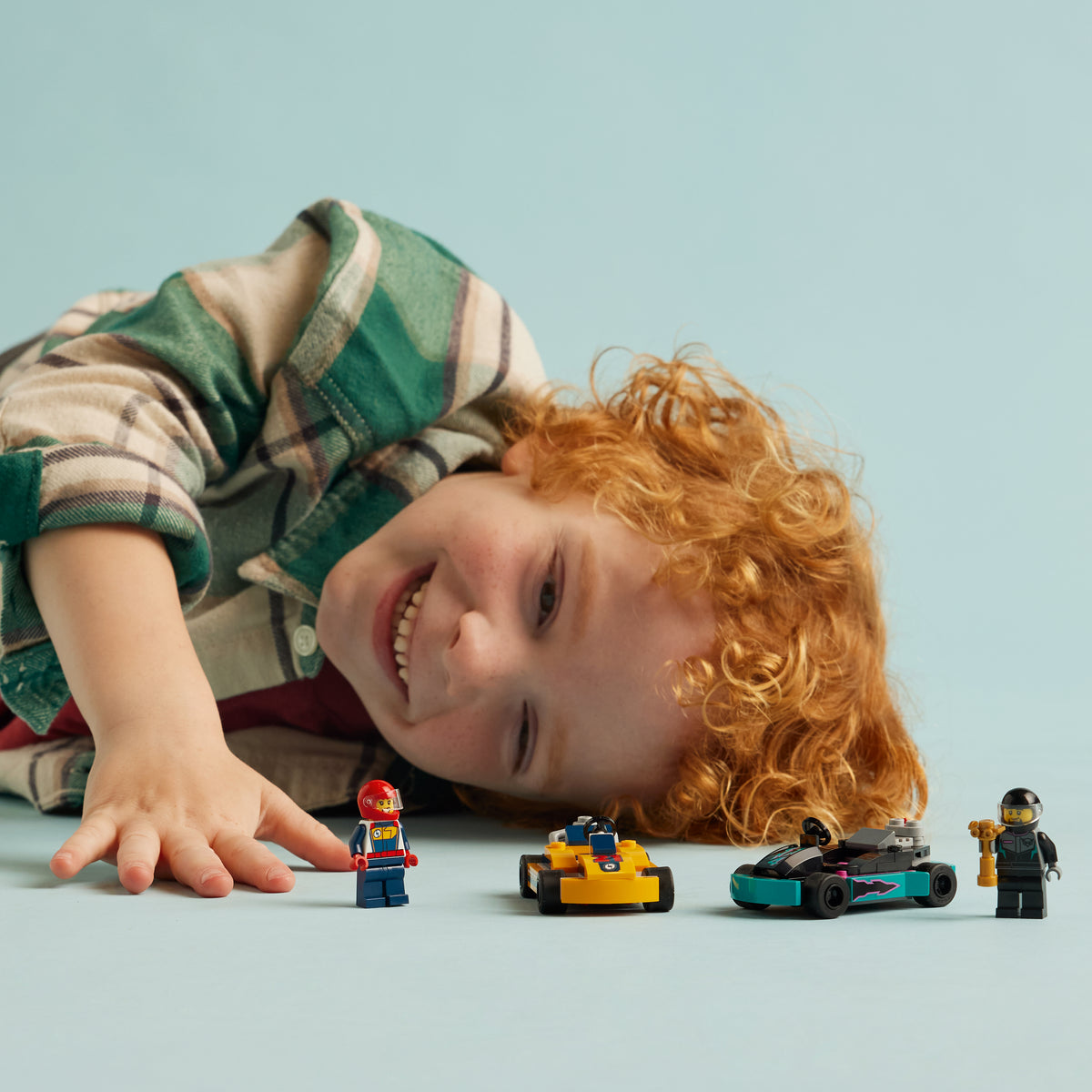 LEGO City 60400 Go-Karts mit Rennfahrern