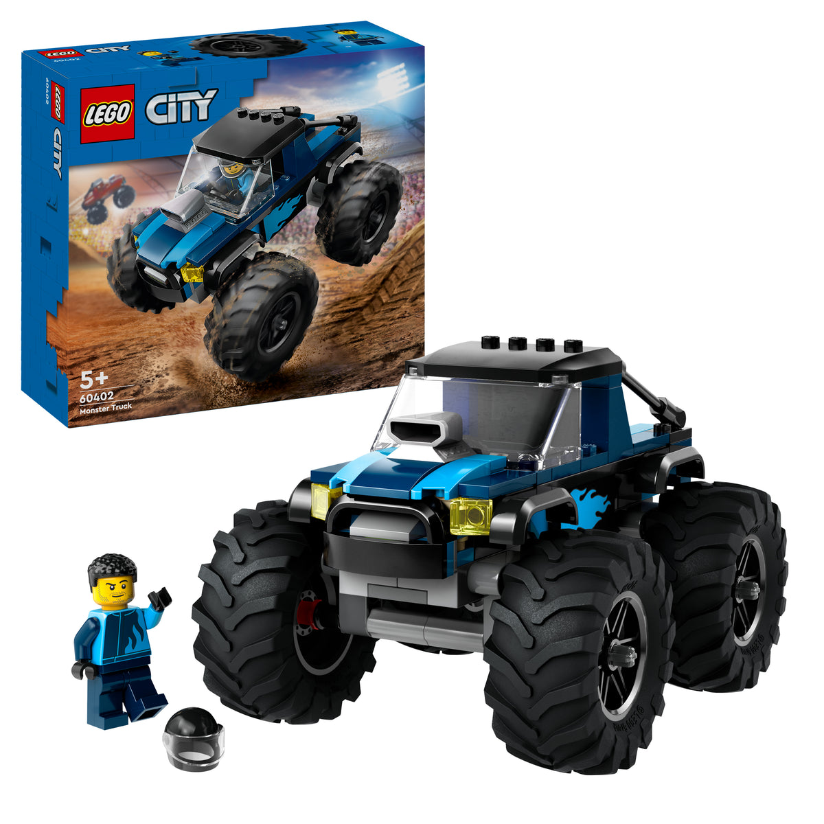LEGO City 60402 Blauer Monstertruck