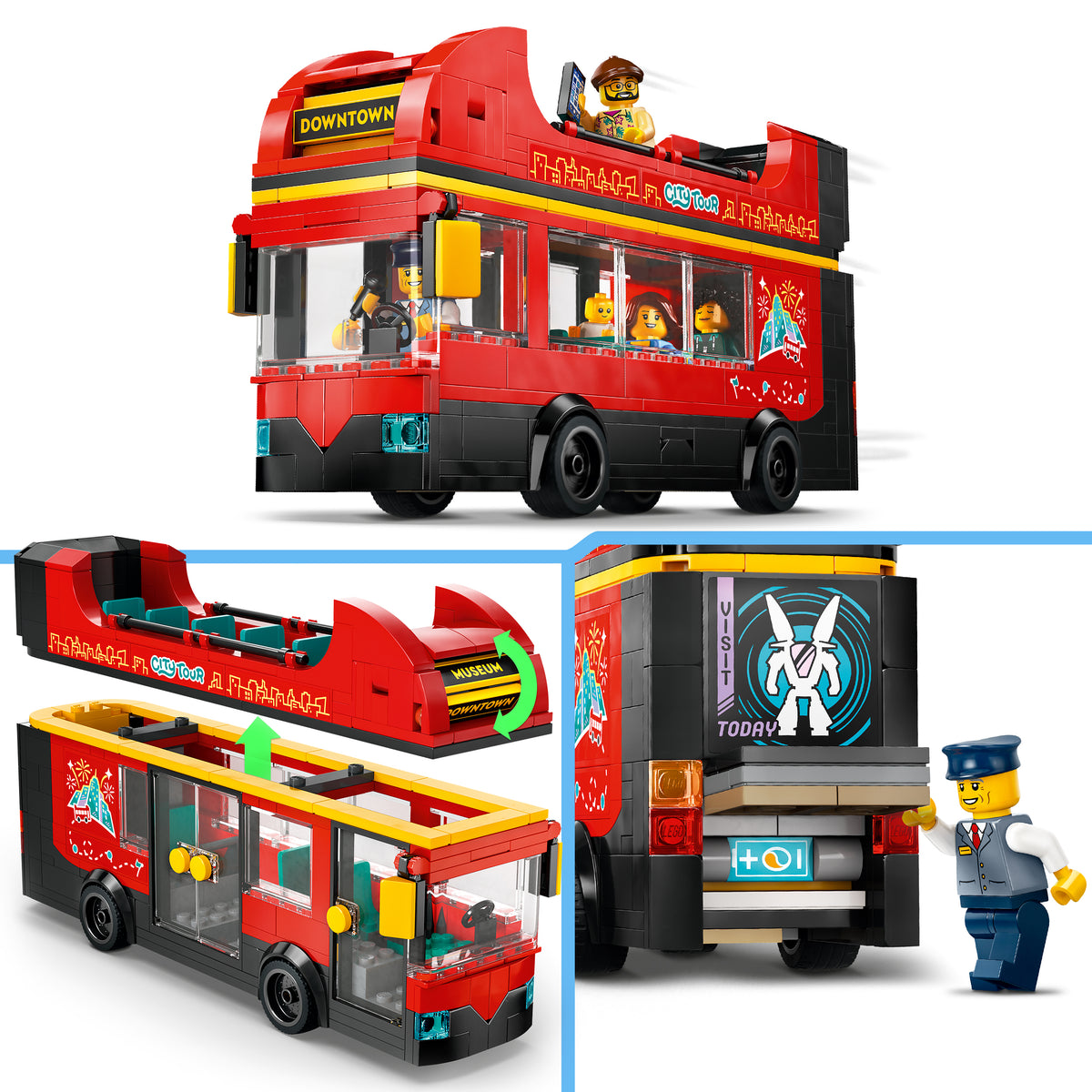 LEGO City 60407 Doppeldeckerbus