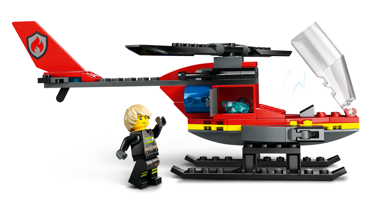 LEGO City 60411 Feuerwehrhubschrauber