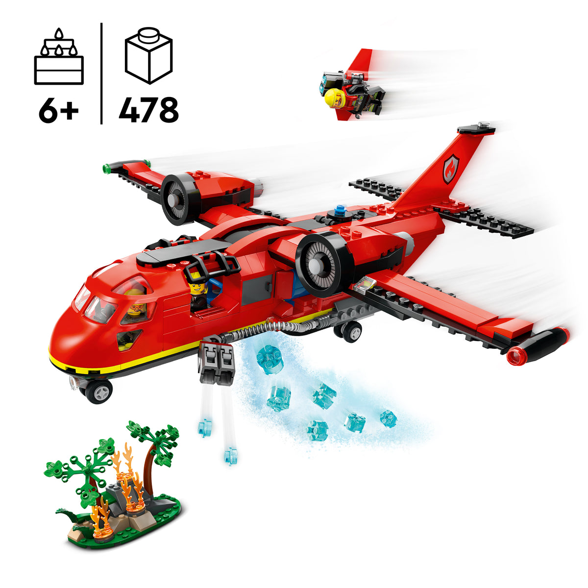 LEGO City 60413 Löschflugzeug