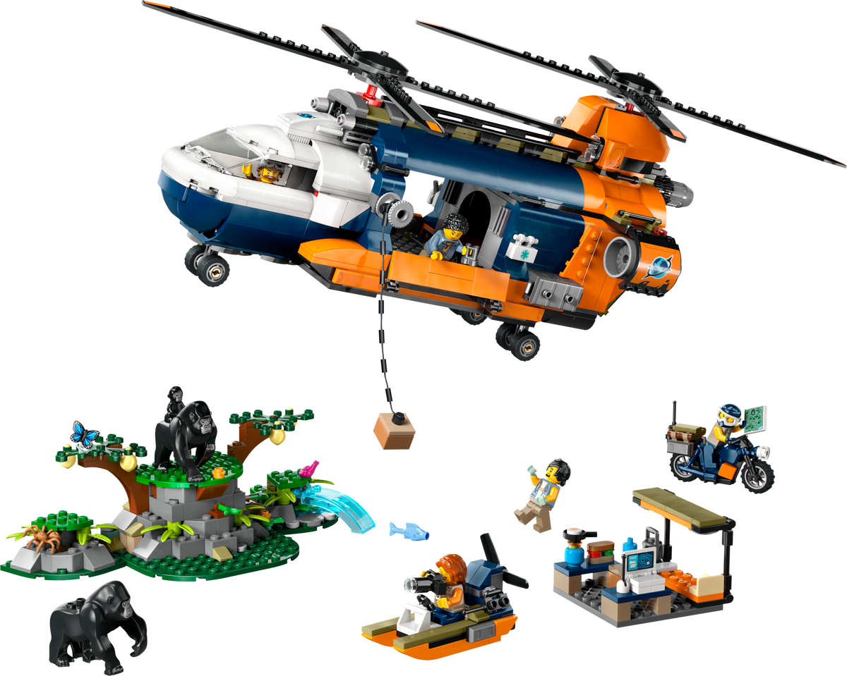 LEGO City 60437 Dschungelforscher-Hubschrauber