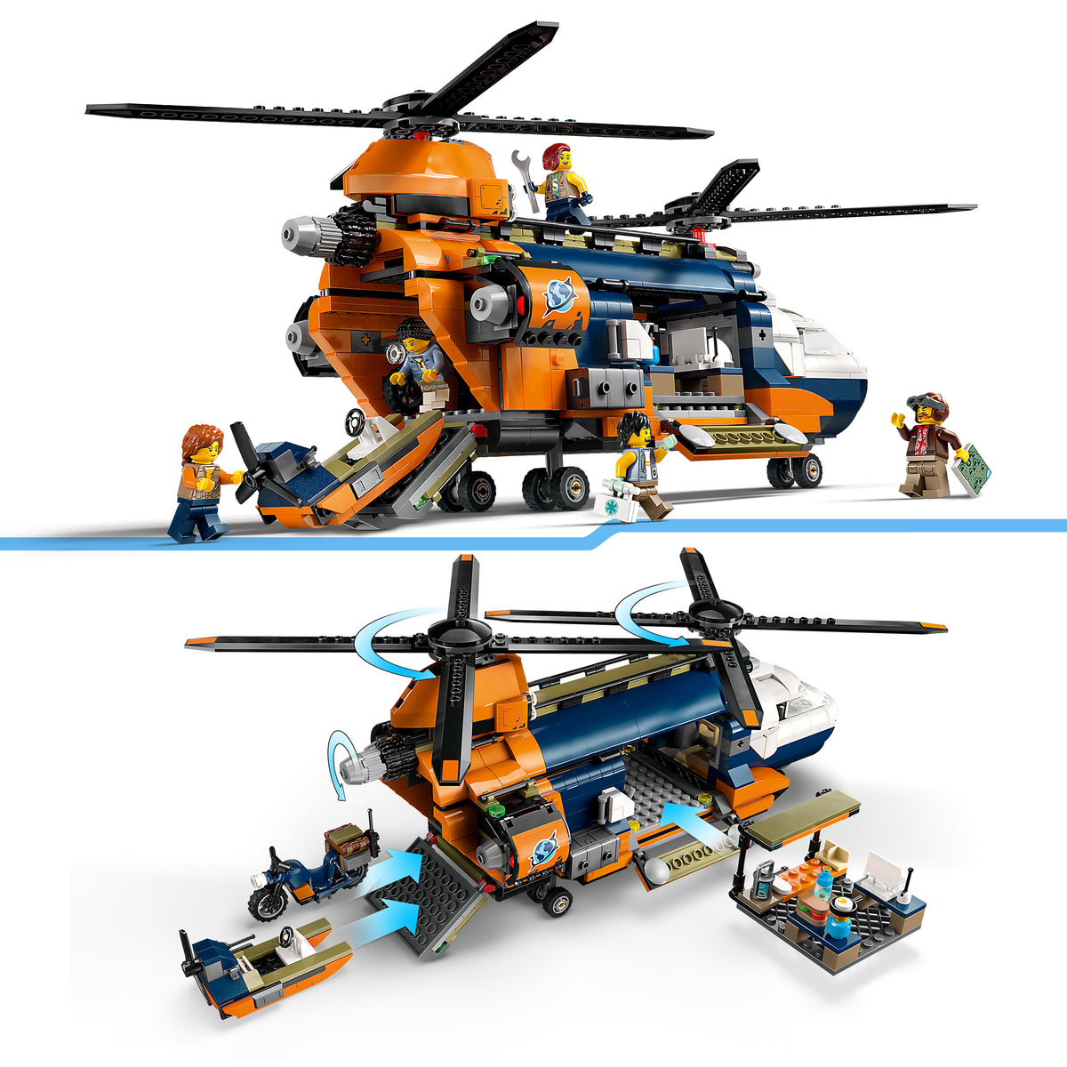 LEGO City 60437 Dschungelforscher-Hubschrauber