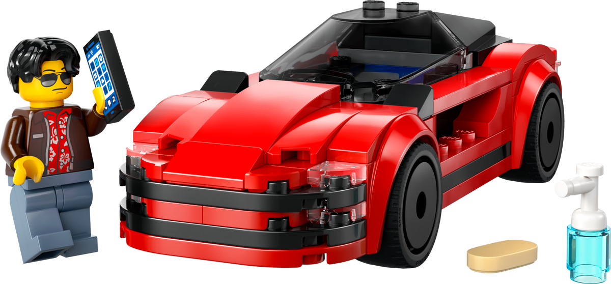 LEGO City 60448 Roter Sportwagen