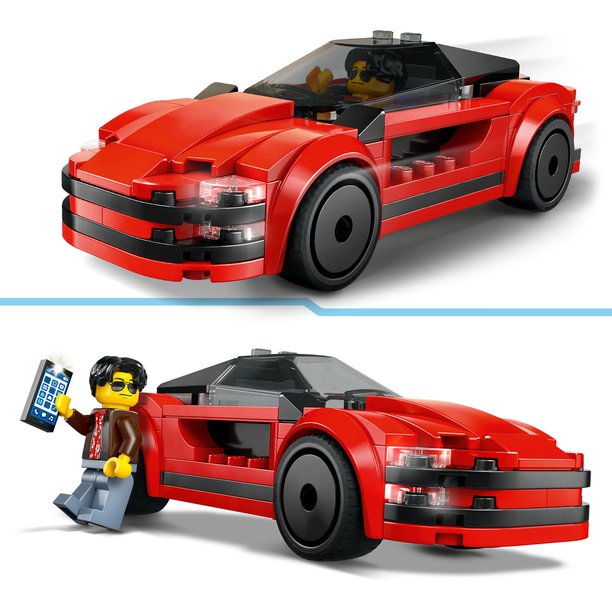 LEGO City 60448 Roter Sportwagen