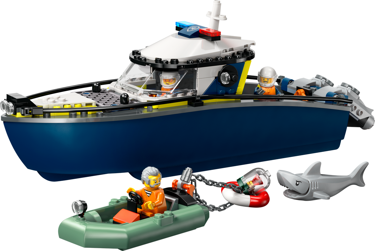 LEGO City 60456 Verfolgungsjagd im Polizeiboot