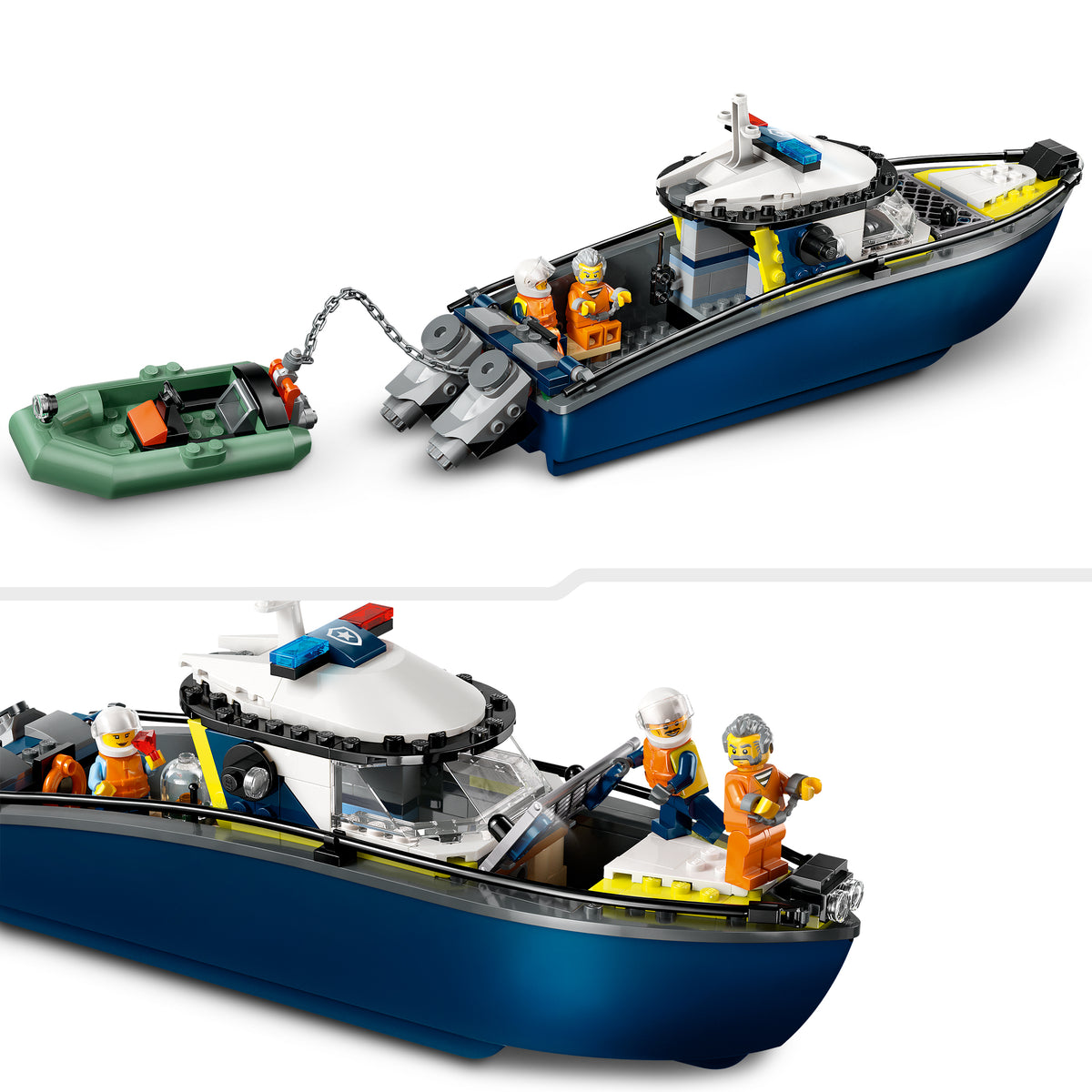 LEGO City 60456 Verfolgungsjagd im Polizeiboot