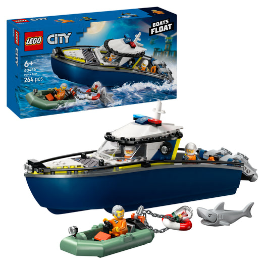 LEGO City 60456 Verfolgungsjagd im Polizeiboot