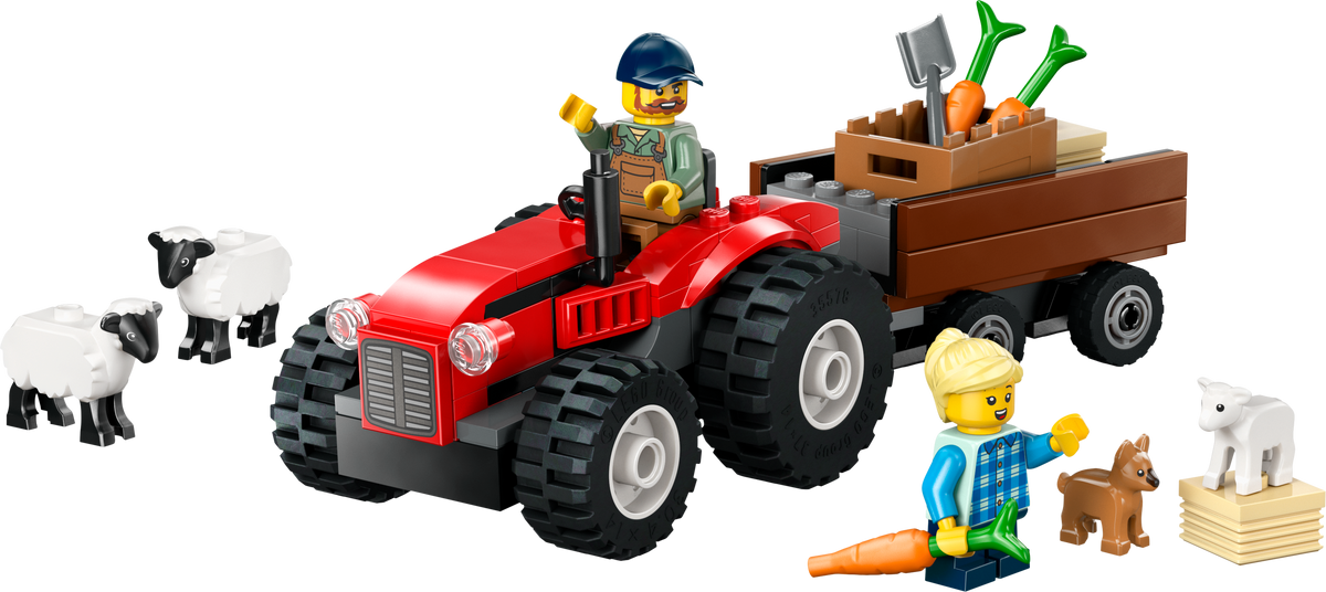 LEGO City 60461 Traktor mit Anhänger