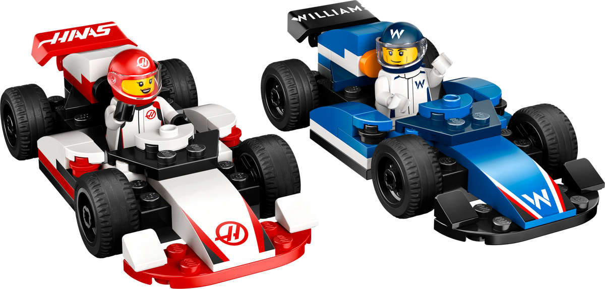 LEGO City 60464 F1 Williams Racing und Haas F1 Rennautos
