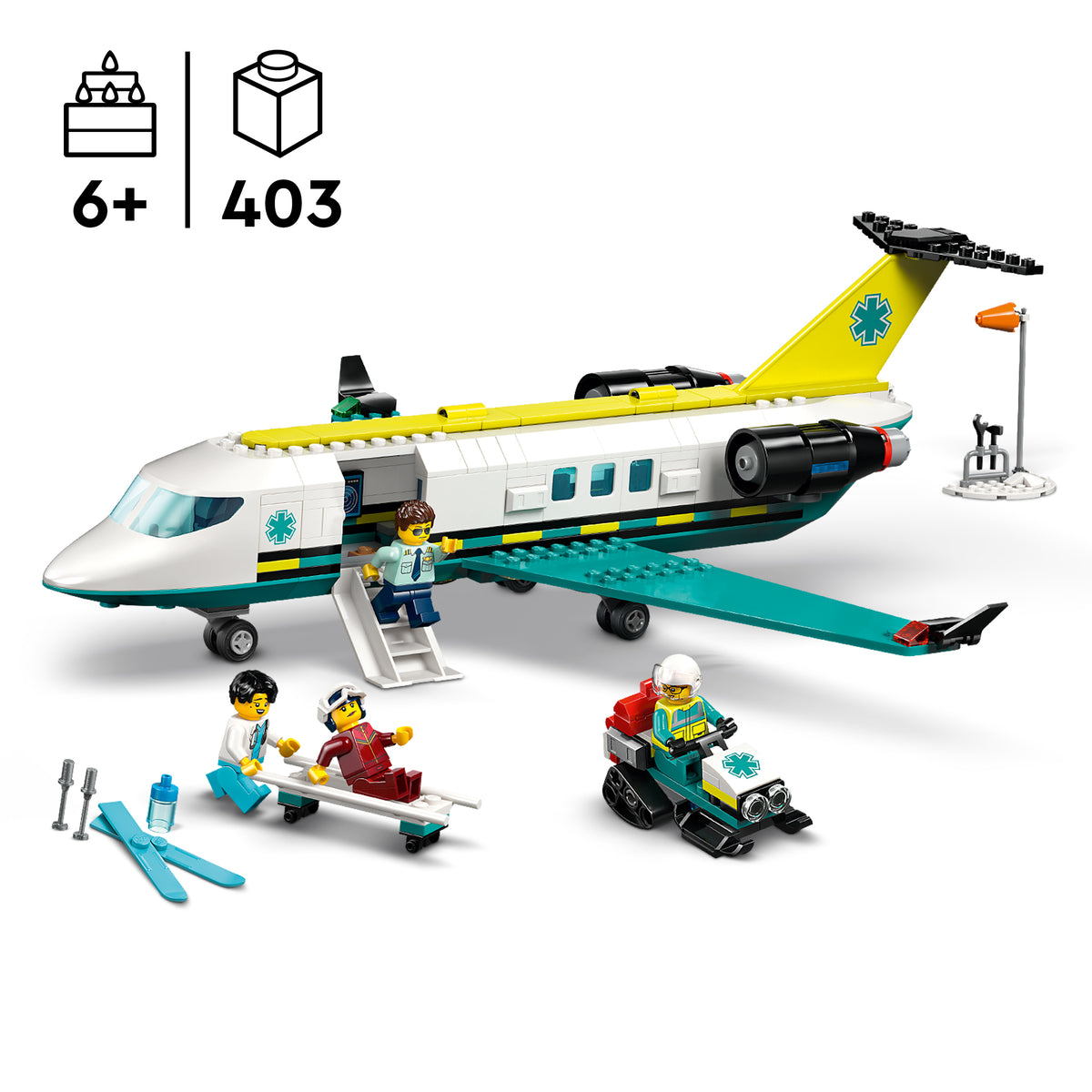 LEGO City 60465 Notfallrettungsflugzeug