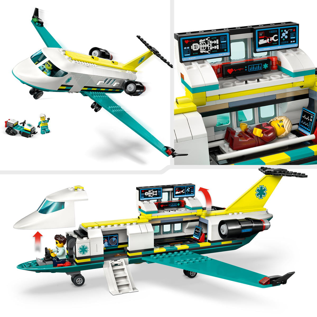 LEGO City 60465 Notfallrettungsflugzeug