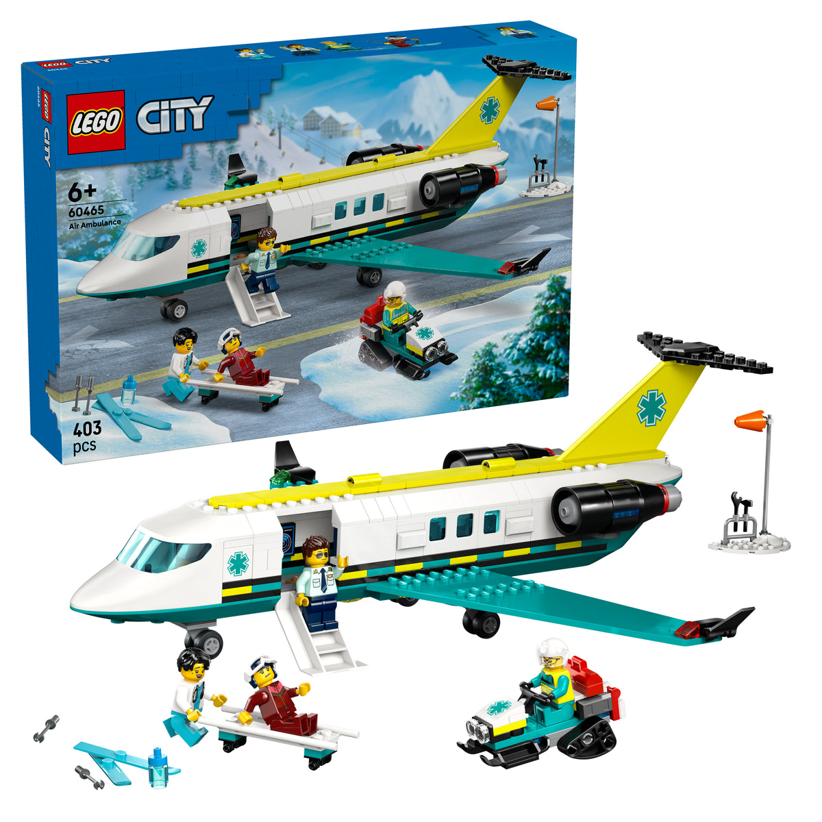 LEGO City 60465 Notfallrettungsflugzeug