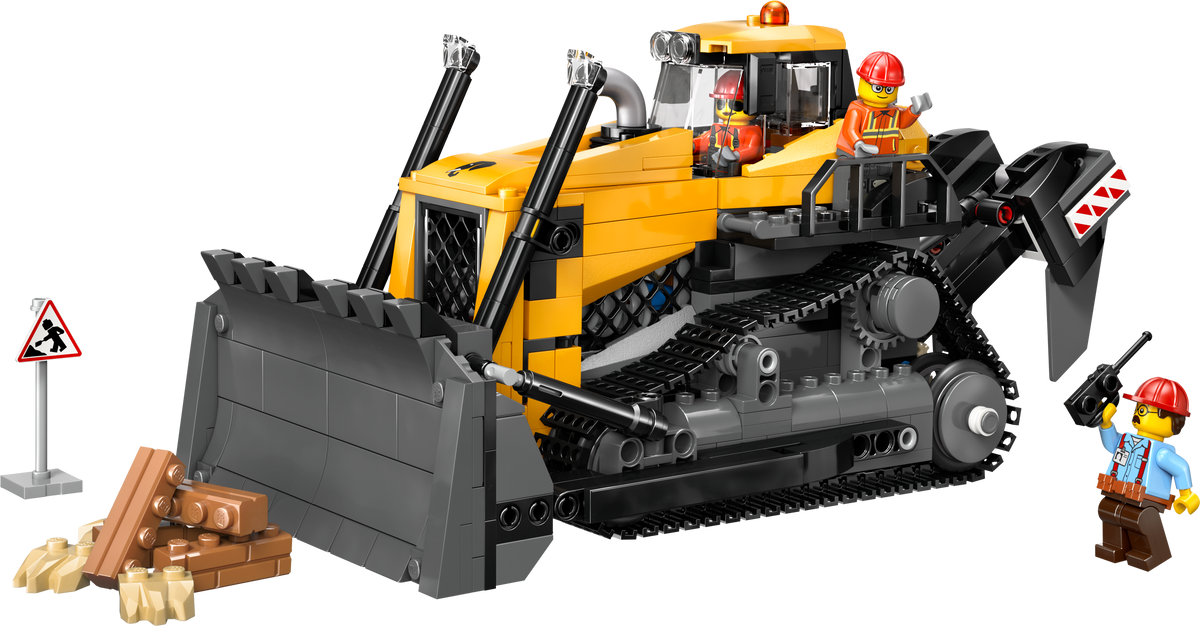 LEGO City 60466 Gelber Bulldozer