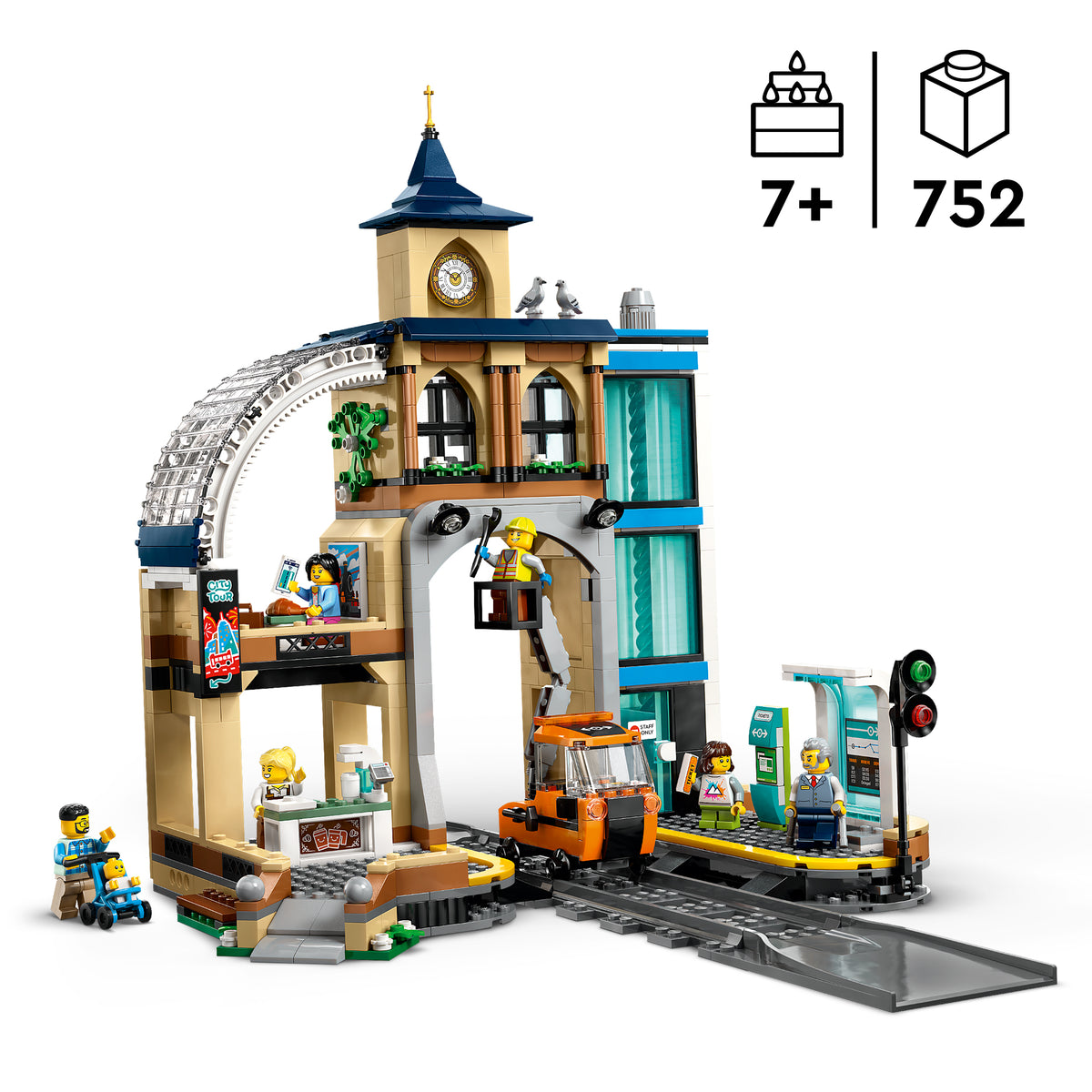 LEGO City 60469 Hauptbahnhof