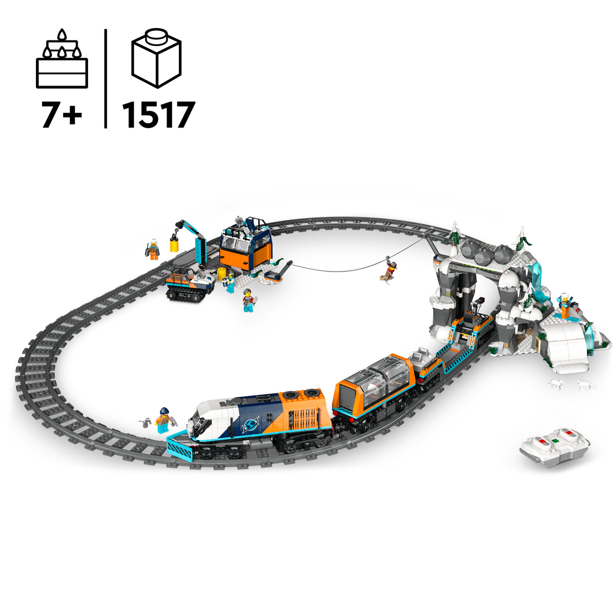 LEGO City 60470 Arktis-Polarexpress