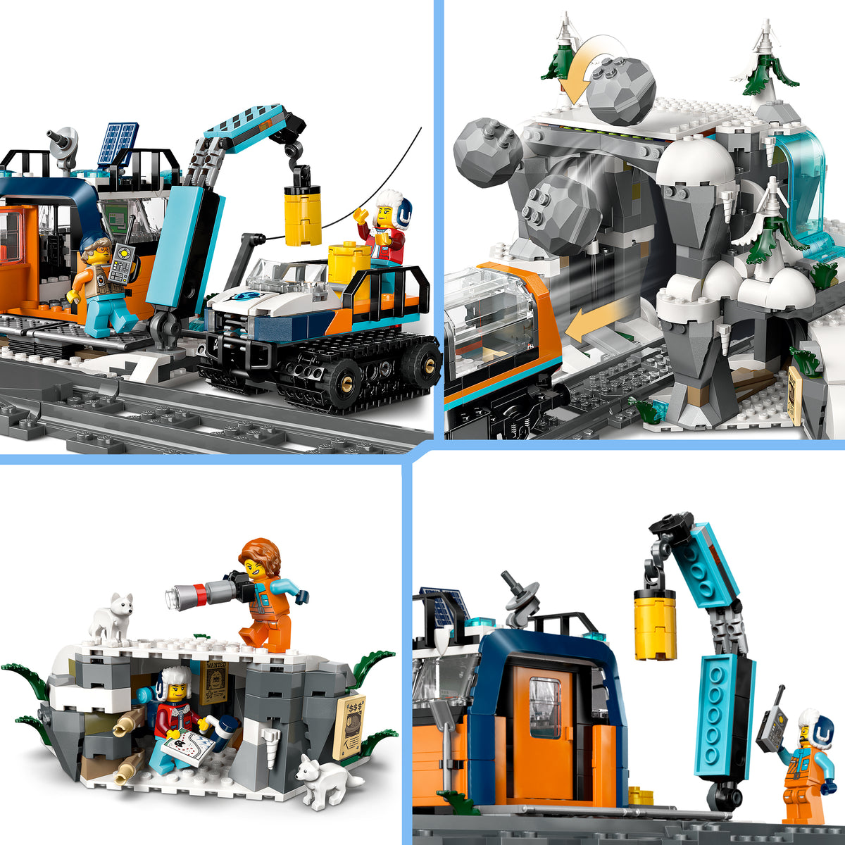 LEGO City 60470 Arktis-Polarexpress