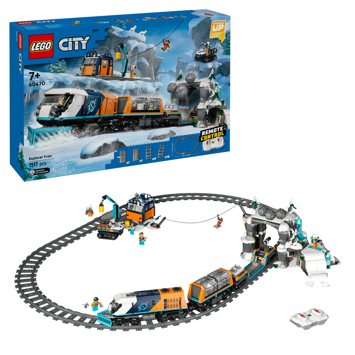 LEGO City 60470 Arktis-Polarexpress