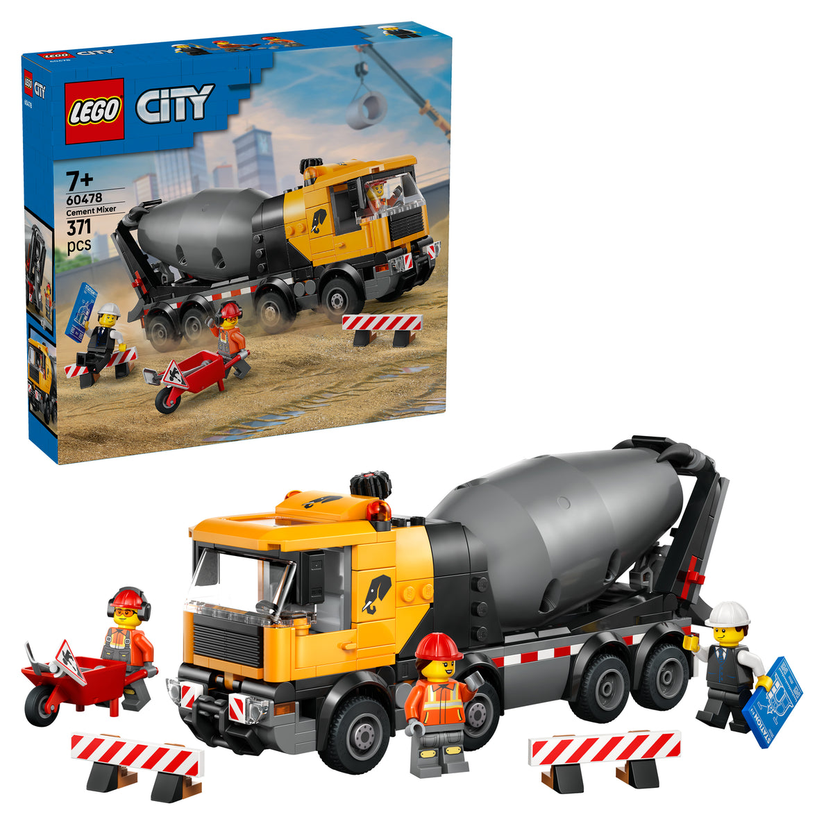 LEGO City 60478 Betonmischer