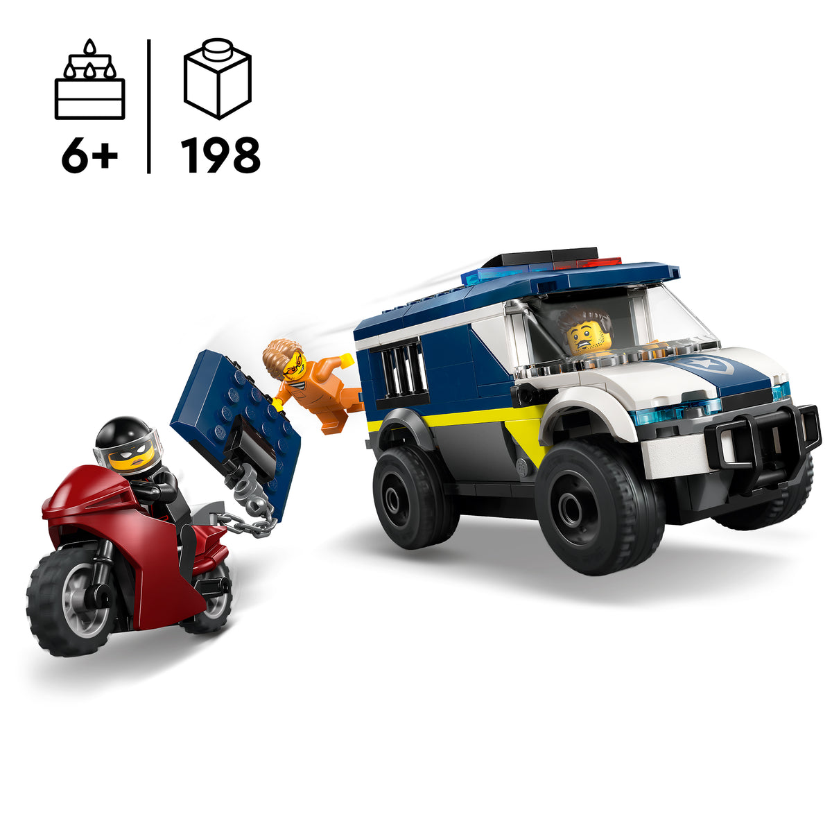 LEGO City 60479 Gefangenentransporter