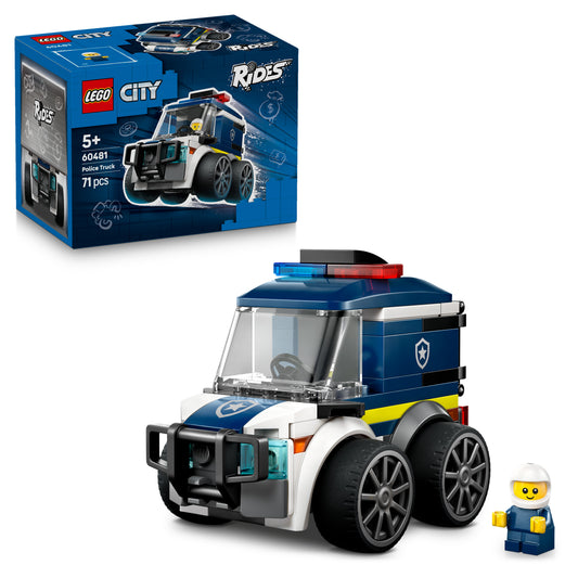 LEGO City 60481 Coole Flitzer Polizei-Truck