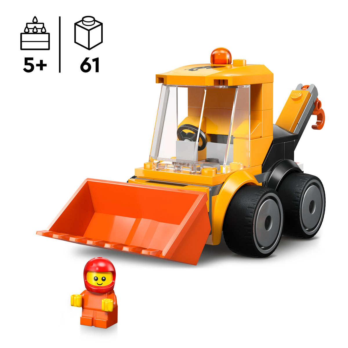 LEGO City 60483 Coole Flitzer – Radlader